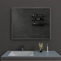 Esbano Зеркало ES-3803 RD 80x60 хром – фотография-6